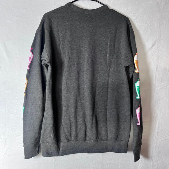 Vanellope Ralph Breaks The Internet Crewneck Sweatshirt Size Small Gray Disney - Picture 2 of 4